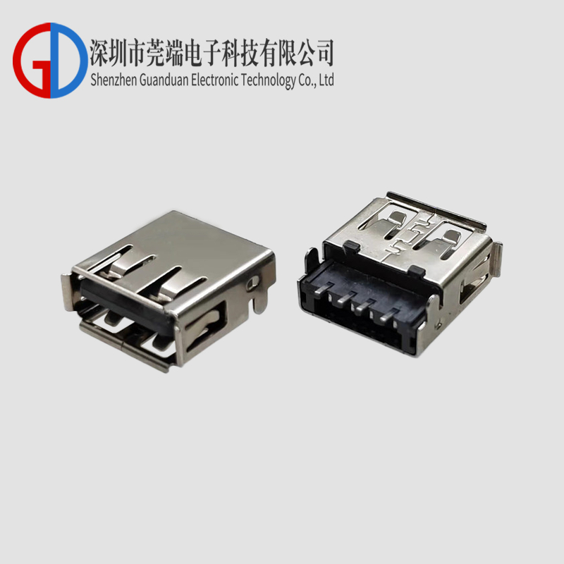 AF沉板端子SMT短脚卷边LCP灰