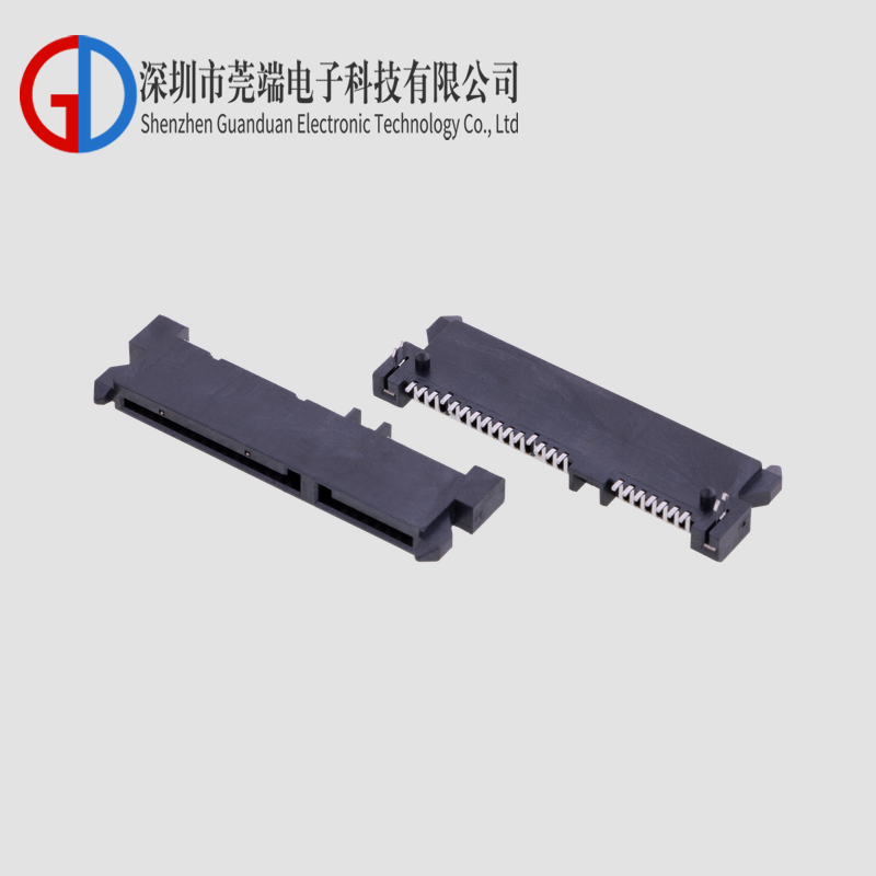 SATA7+15PH3.55板上SMT2.08孔鱼叉下两根长针