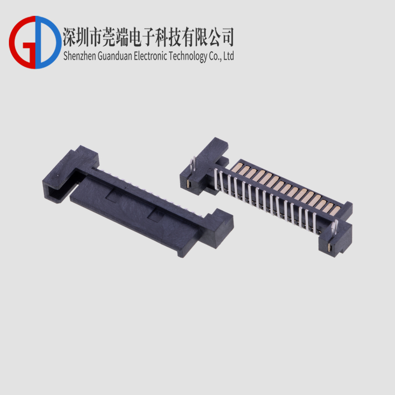 SATA15P单塑90度公座带两个鱼叉