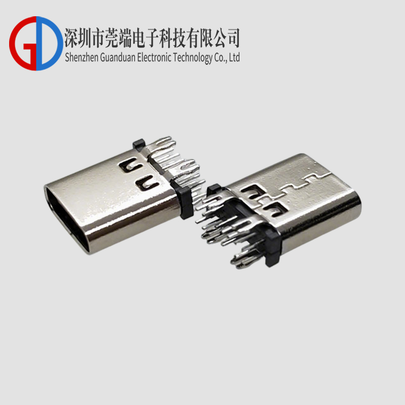 TYPE C母座14P直插10.0MM