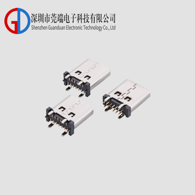 TYPE C母座14P立贴9.3-10-10.5