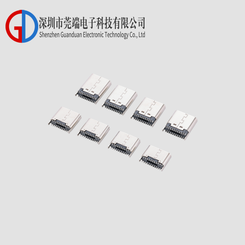 TYPE C母座24P立贴5.8-6.5-6.8-7.3-8.9-9.3-10-10. 5H