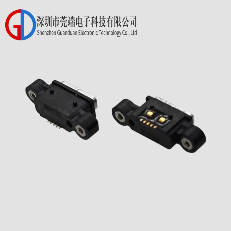 MICRO母座AB型螺丝孔 防水款